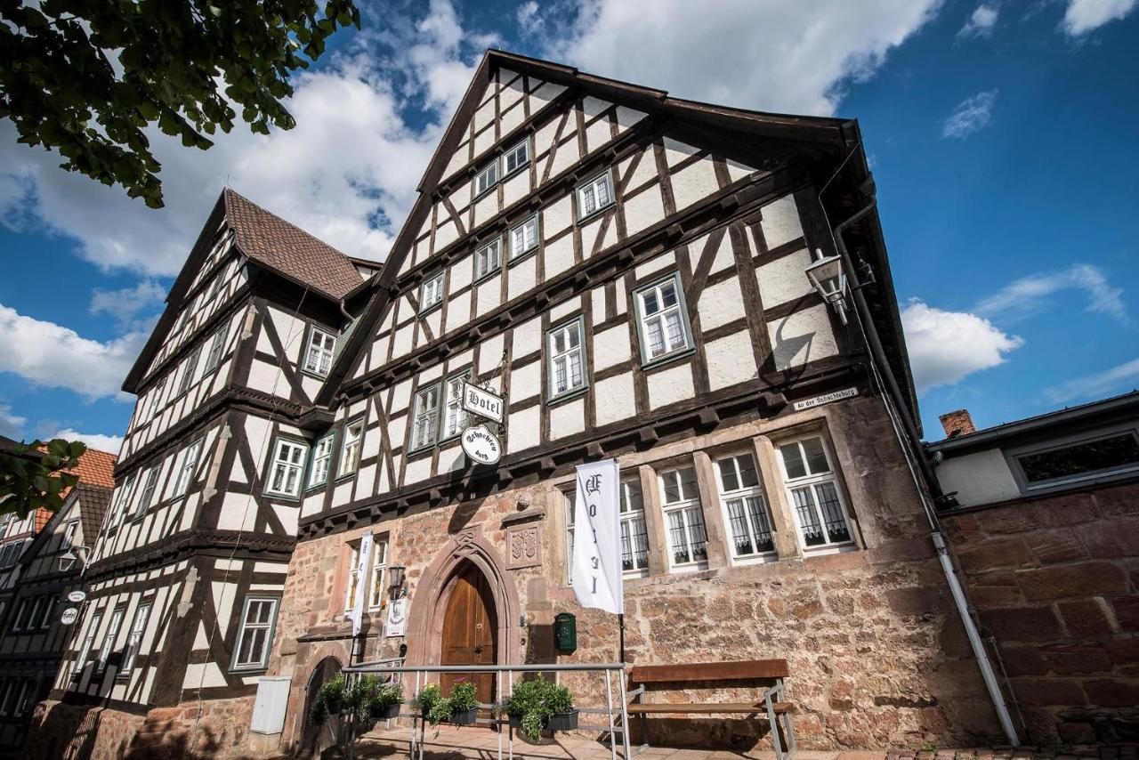 Hotel & Cafe Schachtenburg Schlitz Exterior photo