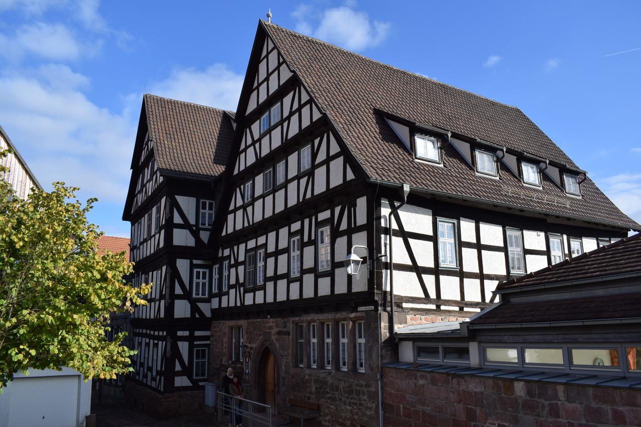 Hotel & Cafe Schachtenburg Schlitz Exterior photo